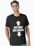 The Man The Legend Essential Shirt T Shirt Clean Design