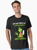 Let Me Check My Give A Shitometer Nope Nothing Grinch T Bes Essential T-Shirt | Premium Unisex T-Shirt, Trending Graphic Tee