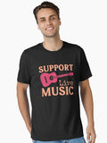 Live Gigs Shirt Essential Shirt T Shirt Minimal Style