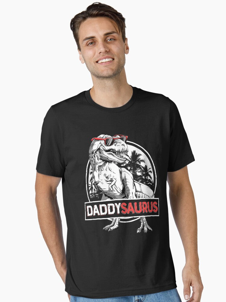 Daddysaurus shirt Fathers Day Gifts rex Daddy Saurus Men Essential Shirt T Shirt Gift Ready