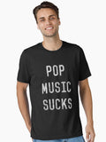 Vintage Pop Music Sucks Essential T Shirt T Shirt High Search Demand Gift Ready