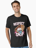 Respect The Drip Baseball Glove Drip Ice Cream Sprinkles Essential T Shirt T Shirt High Search Demand Limited Drop Feel