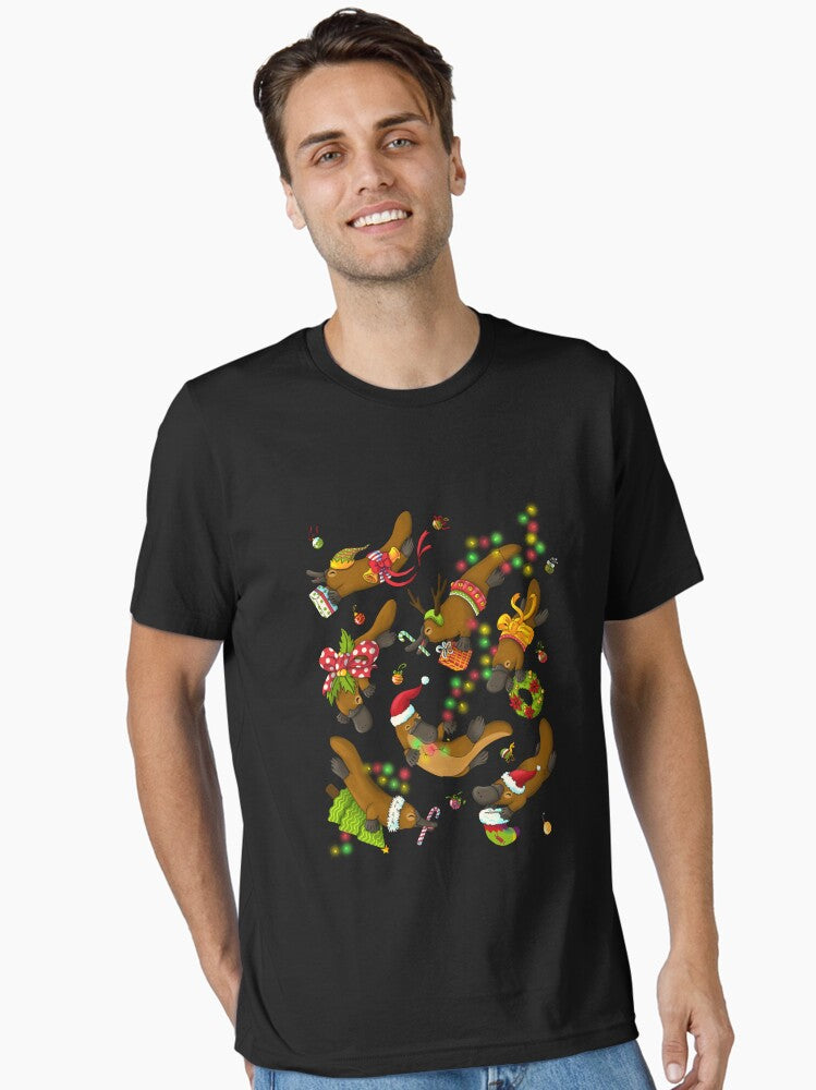 Platypus Christmas Classic Essential TShirt T-Shirt | Premium Graphic | Perfect For Daily Wear