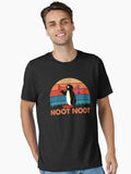 Noot Noot Pingu - Retro Vintage Animal Cute Essential T-Shirt | Premium Unisex T-Shirt, Trending Graphic Tee