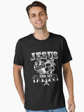 JESUS LOVES ME AND MY TATTOOS Essential Shirt T Shirt Clean Design