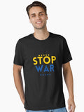 Stop War RU UK Essential Shirt T Shirt Minimal Style