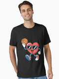 Valentines Day Basketball Boys Kids Essential Shirt T Shirt Minimal Style