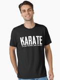 Karate it like Football but for Men Taekwondo Kickboxing Essential Shirt T Shirt Everyday Wear