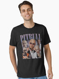 Vintage Pitbull Mr Worldwide Essential T-Shirt | Premium Unisex T-Shirt, Trending Graphic Tee