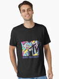 MTV Logo With Retro 80s Tapes Essential T Shirt T Shirt Trending US Modern Aesthetic