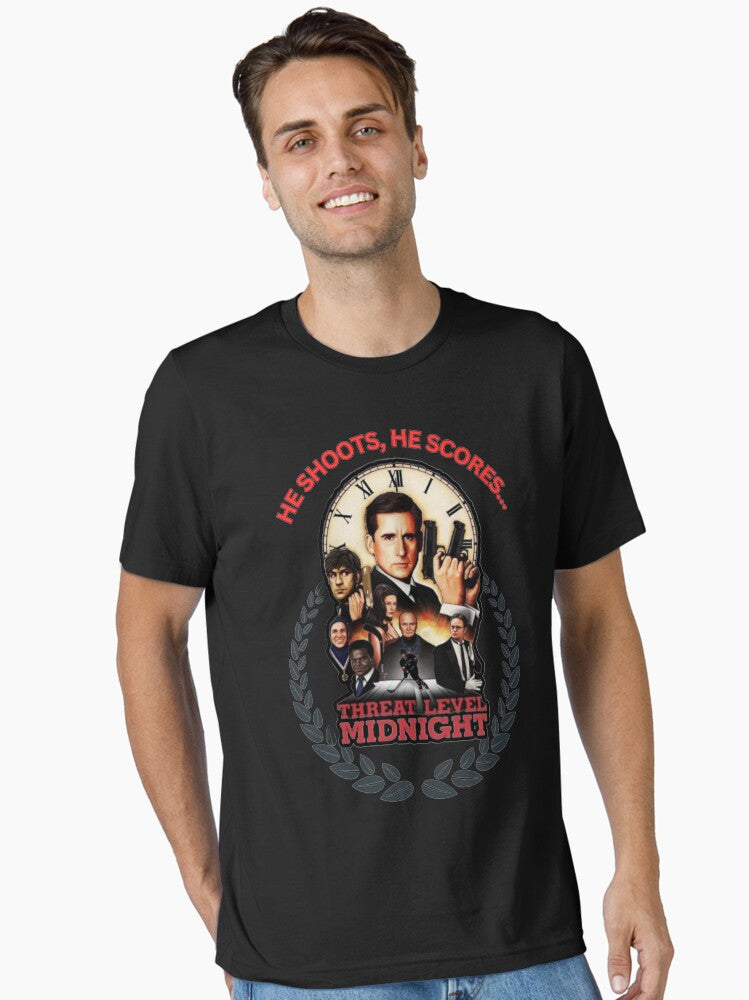Threat Level Midnight Essential T Shirt T Shirt Generic Icon Style