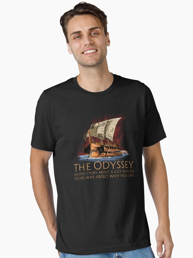 Ancient Greek Mythology The Odyssey Greek Epic Poem Essential T Shirt T Shirt High Search Demand New Year Trend