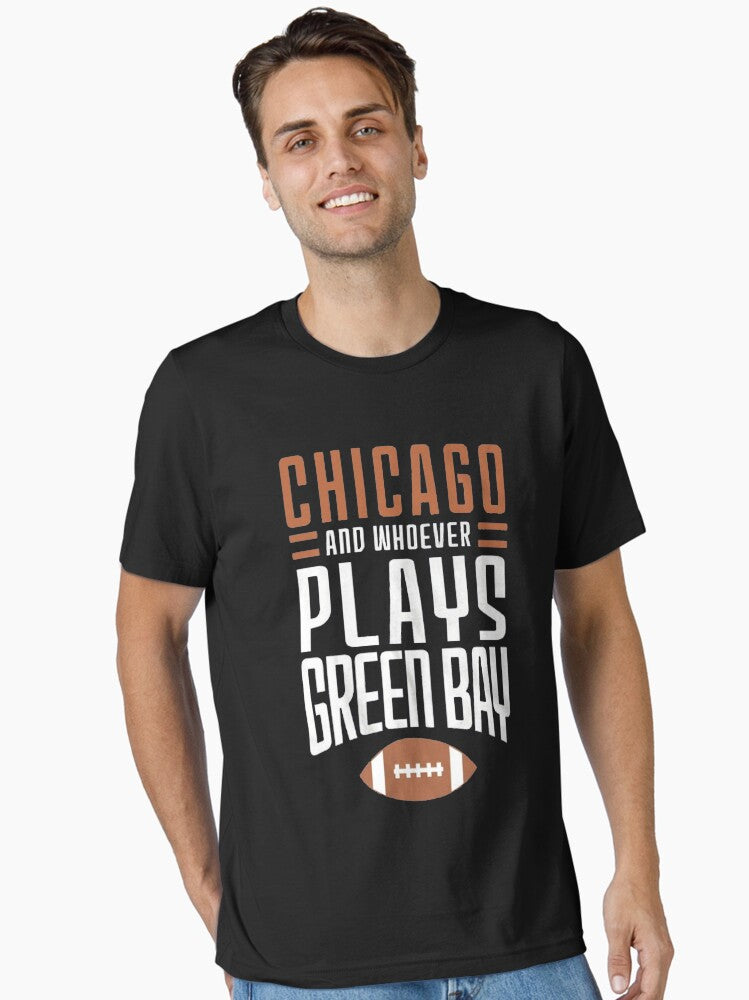 City Bear And Whoever Plays Green Bay Essential T Shirt T Shirt Premium Print