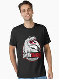 Daddy Saurus Rex Matching Family Dinosaur Daddy Saurus Gear Essential Shirt T Shirt Minimal Style