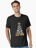 Mechanic Christmas Tree Funny Holiday Tool Design Essential T Shirt T Shirt Premium Print Best Seller Look