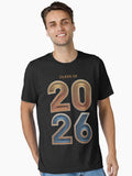 Class of 2026 College University High School Future Graduate Essential T Shirt T Shirt Comfort Fit Modern Aesthetic