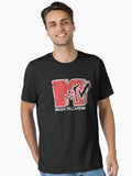 MTV Spray Paint Tag Art Logo Essential T Shirt T Shirt Trending US Daily Wear