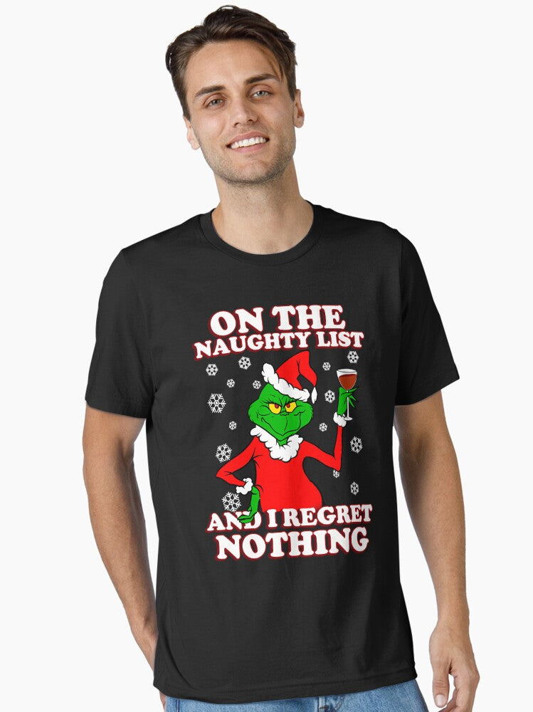 Grinchs Naughty List Essential T Shirt T Shirt Holiday Trending Christmas Season Pick