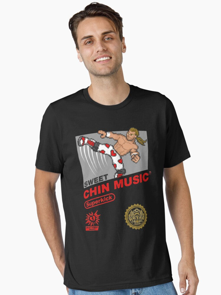 Shawn Michaels Sweet Chin Music Essential T Shirt T Shirt Minimal Artwork