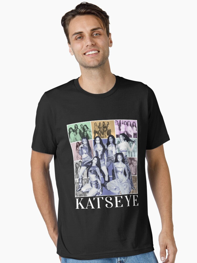 Vintage Katseye Y2k 90s Beautiful Chaos Essential T-Shirt