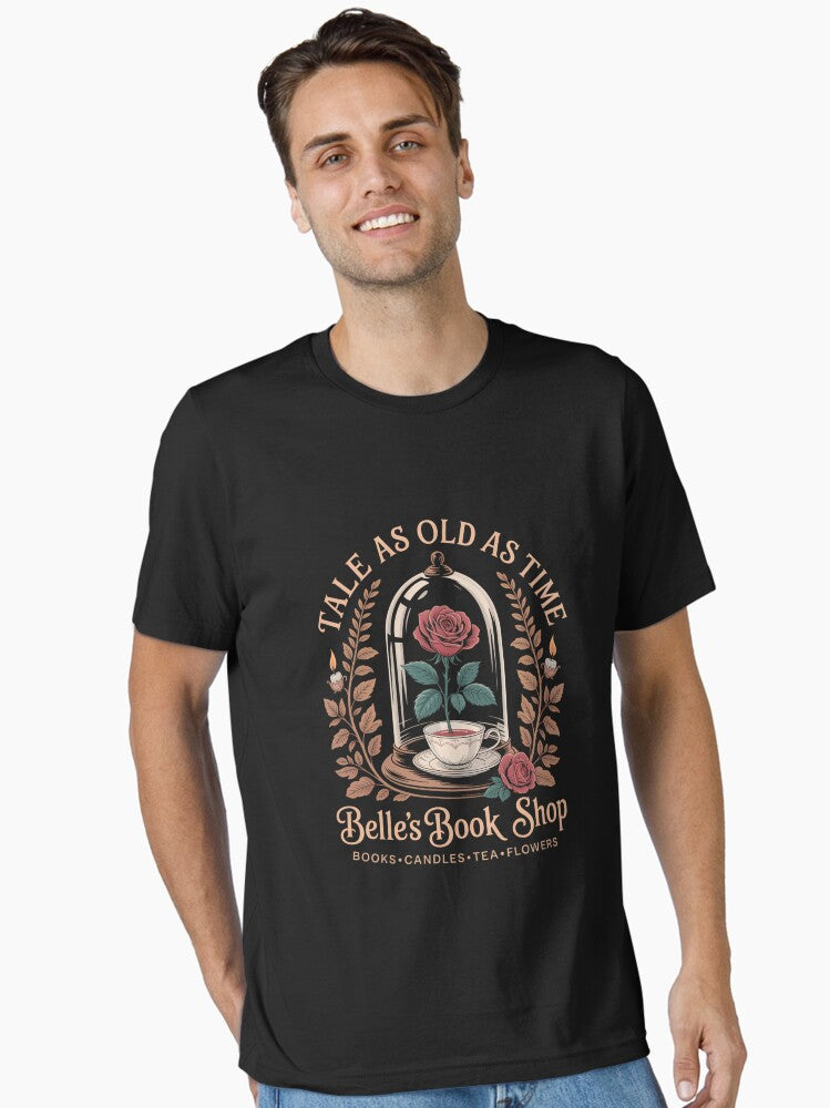 Tale As Old As Time Belle s Book Shop Book Coffee Book Lover Essential T Shirt T Shirt Best Seller Look High CTR Pick