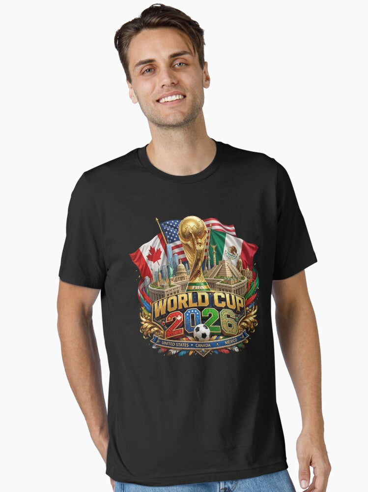 World 2026 Cup North America Soccer Championship Essential T-Shirt