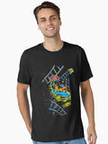 Disney Mickey And Pluto Rock And Roller Coaster Essential T-Shirt