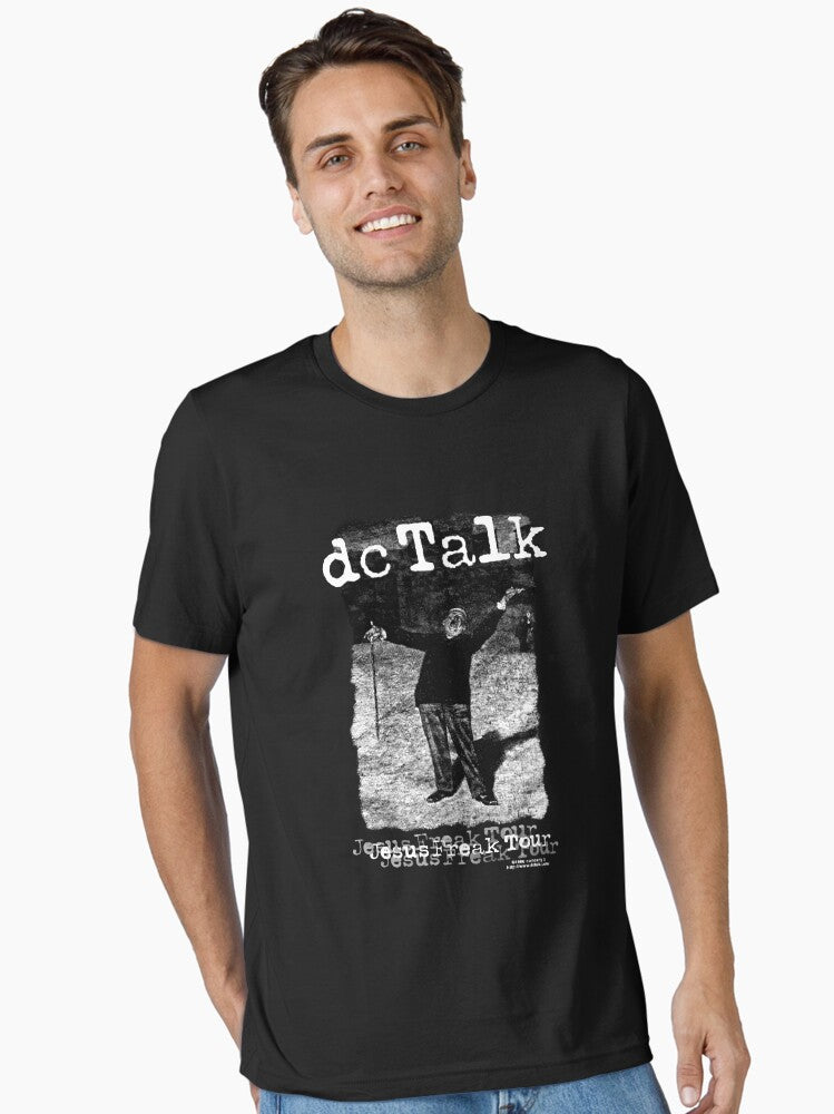 Vtg 1996 TALK Shirt Promo Jesus Freak Tour Concert Alternative Rock Christian Rap Hip Hop Band Usa Tops Essential Shirt