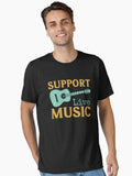 Live Gigs Shirt Essential Shirt T Shirt Everyday Wear