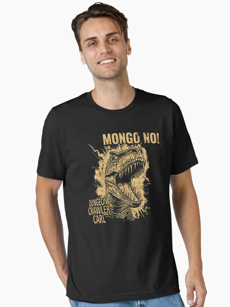 No Mongo Dungeon Crawler Carl Fan Art Vintage 90s Essential T Shirt T Shirt Best Seller Look High CTR Pick