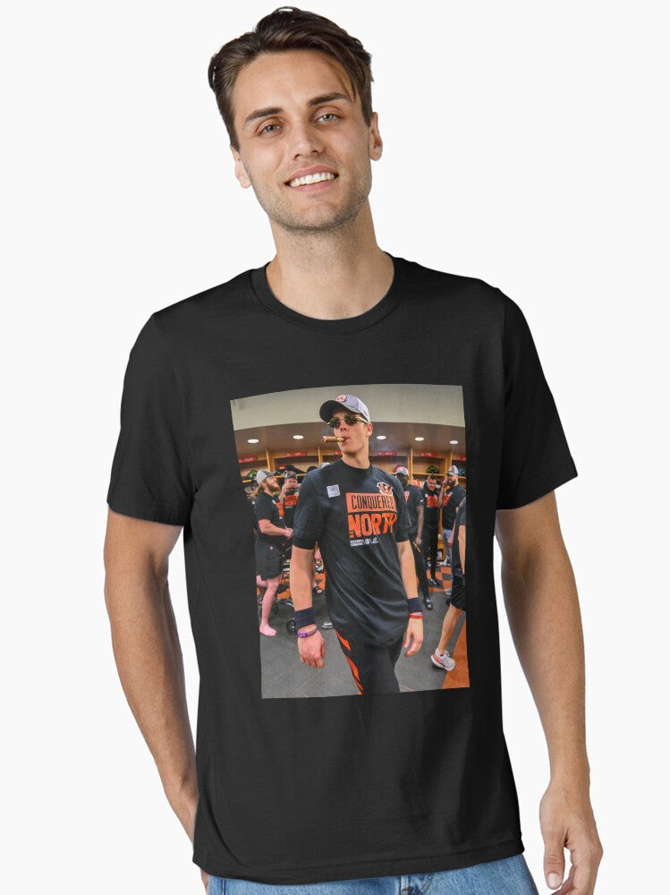 Joe Burrow Smoking Vintage Essential T Shirt T Shirt Everyday Wear