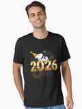 New Year 2026 Fireworks Snoopy Essential T Shirt T Shirt Premium Print Modern Aesthetic