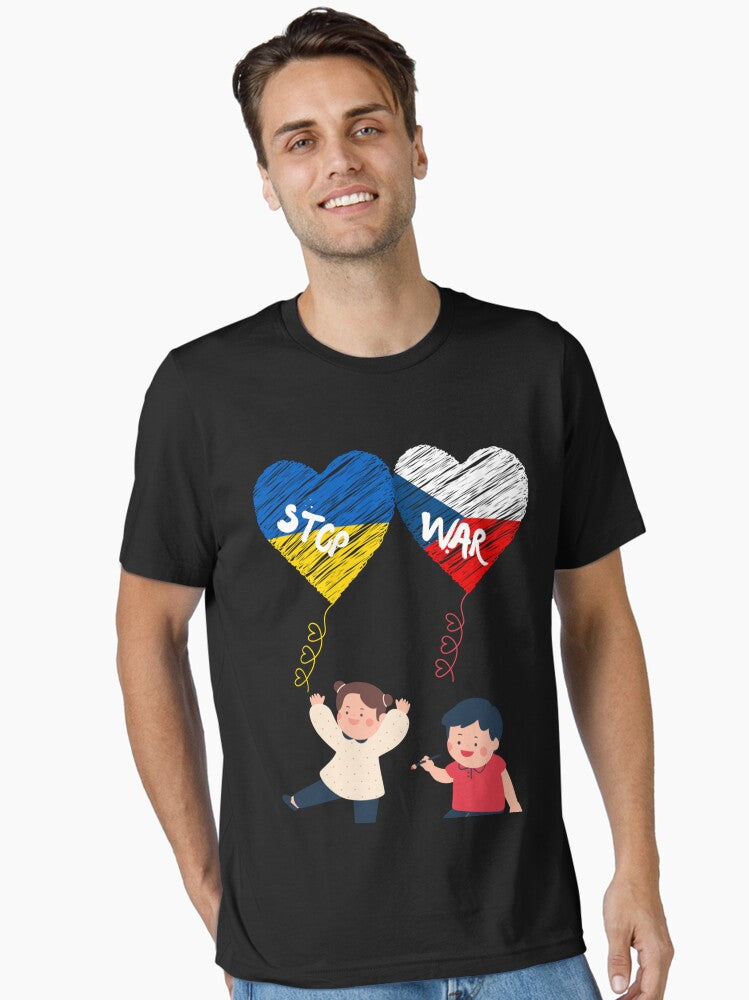 stop war russia ukraine stop war Essential Essential Shirt T Shirt Gift Ready