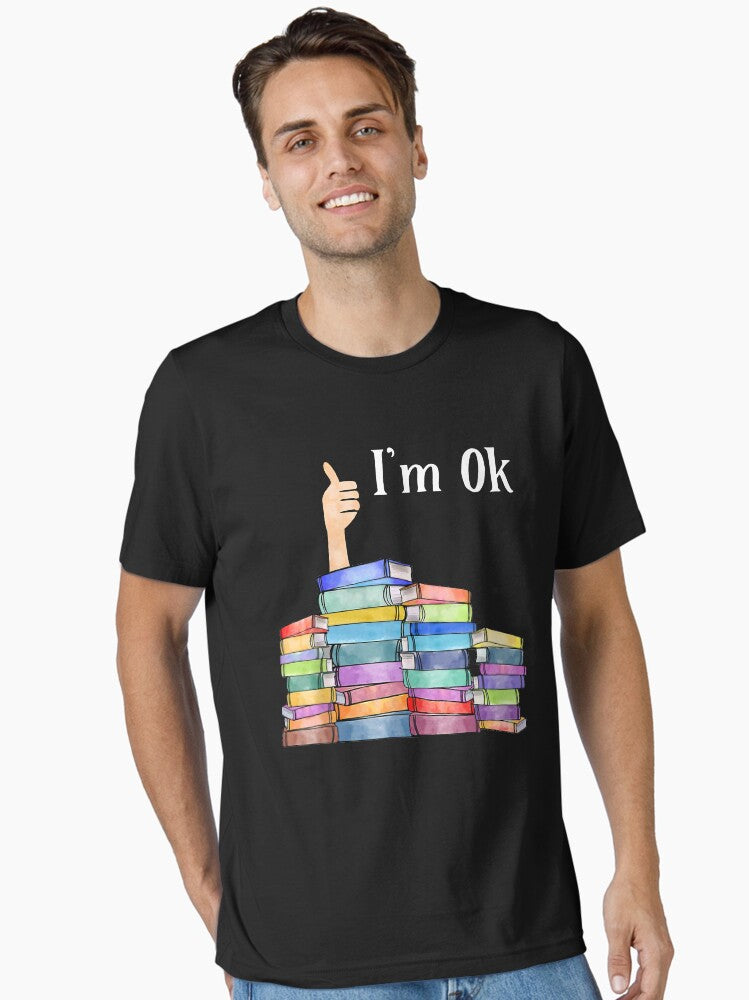 Reading Book Lovers I m Ok National Book Lovers Day Essential T Shirt T Shirt Trending 2025 Streetwear Essential