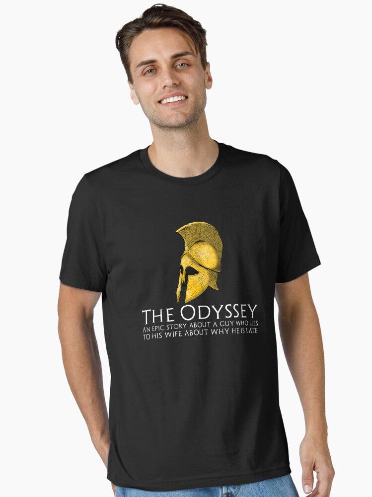Ancient Greek Epic The Odyssey Mythology Historical Myth Essential T Shirt T Shirt Trending US Best Seller Look
