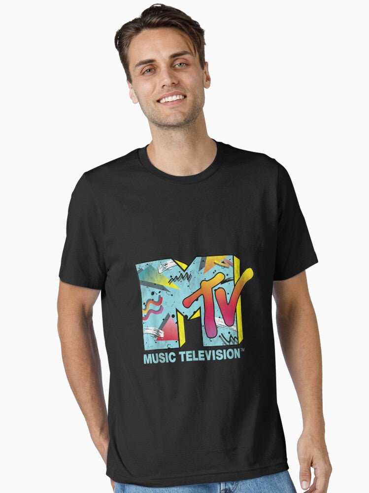 Classic MTV Logo 80s Style Essential T Shirt T Shirt Premium Print Best Seller Look