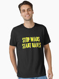 Stop Start Raves Essential Shirt T Shirt Peace Message
