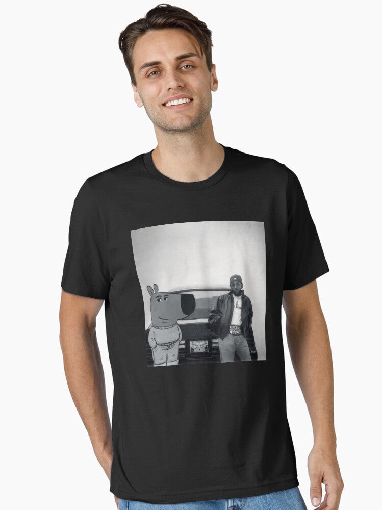 Kendrick Lamar Chill Guy Essential T-Shirt | Premium Unisex T-Shirt, Trending Graphic Tee
