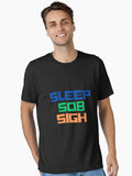 Sleep Sob Sigh slogan Essential T Shirt T Shirt Comfort Fit Best Seller Look