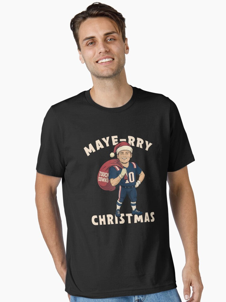 Drake Maye Maye rry Christmas Essential T Shirt T Shirt Comfort Fit Gift Ready