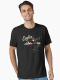 Eagles Mountain Patriotic DesignVintage Essential Shirt T Shirt Clean Design