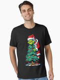The Grinch Christmas Tree Funny Holiday Classic Design Essential T Shirt T Shirt Holiday Trending Christmas Season Pick