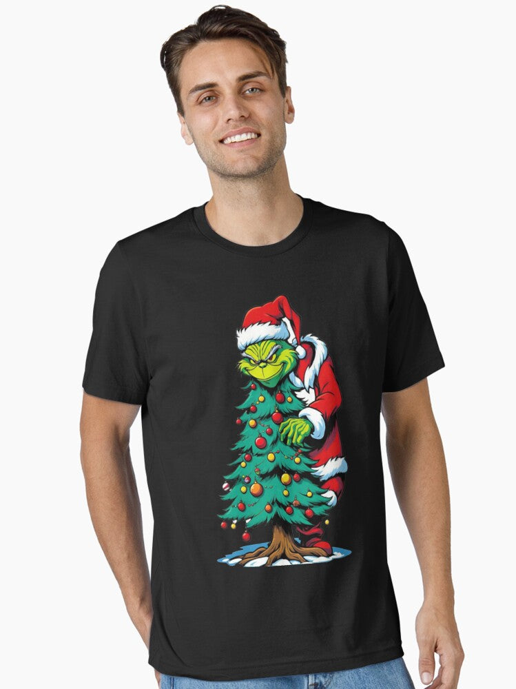 The Grinch Christmas Tree Funny Holiday Classic Design Essential T Shirt T Shirt Holiday Trending Christmas Season Pick