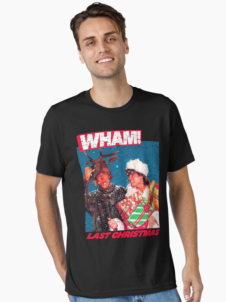 90s Holiday Retro Christmas Vintage Band Happy Essential T Shirt T Shirt Minimal Artwork
