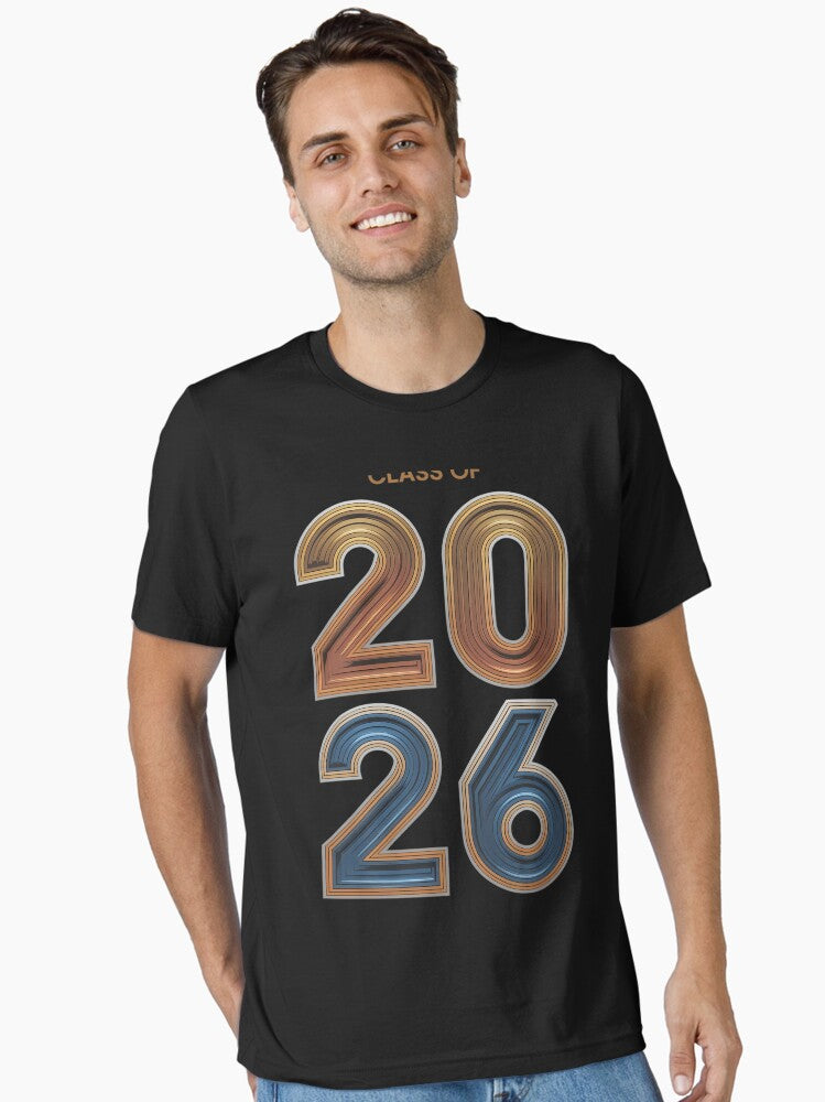 Class of 2026 College University High School Future Graduate Essential T Shirt T Shirt Premium Print New Year Trend