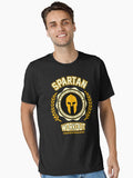 Spartan Workout Essential T Shirt T Shirt Premium Print
