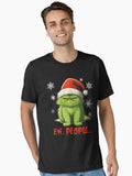 Ew people Grinch christmas Funny Grinch Cat Christmas Gifts Essential T Shirt T Shirt Holiday Trending Christmas Season