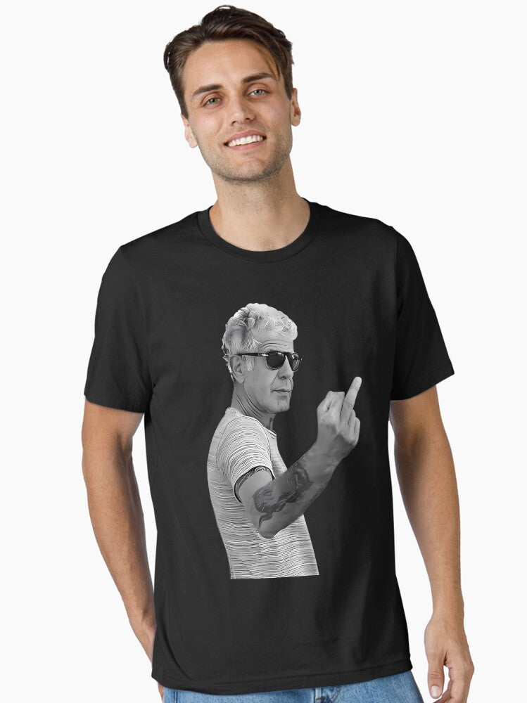 Vintage Anthony Bourdain Essential T Shirt T Shirt Premium Print Pop Art Style