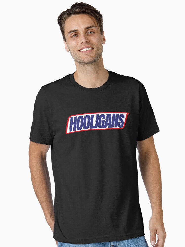 Hooligans Football Fanatics Essential Shirt T Shirt Minimal Style