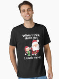 Funny Vulgar Elf Inappropriate Adult Humor Christmas Gift TShirt Essential TShirt T-Shirt | Seasonal Must-Have | Top Pick For Gifting
